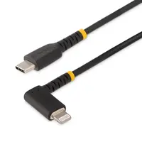 StarTech.com 3 ft (1M) Durable USB-C to Lightning Cable - Right-Angled Heavy Duty Rugged USB, image 3