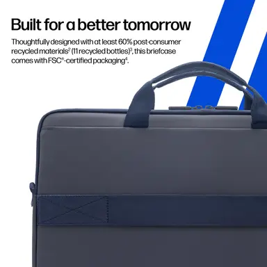 HP Modern Navy Blazer 16 in Laptop Briefcase HP Modern Navy Blazer 16 in Lap, image 6