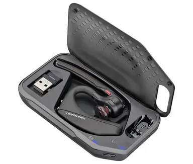 HP Poly Voyager 5200 UC USB-a Headset +BT600 Dongle TAA, image 8
