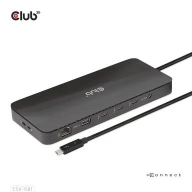 Club 3D B.V Thuderbolt 4 Certified 11 in 1