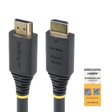 StarTech.com 20 ft (6M) Premium Certified High Speed HDMI Cable, 4K 60HZ/1440P 144HZ, HDR10/HD, image 4