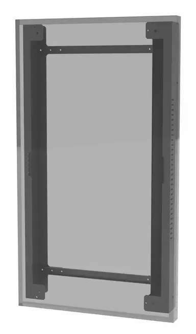 Peerless Industries Outdoor Tilt Wall Mount, Portrait, for the LG 49 Inch XE4F-M Series High Brightn
