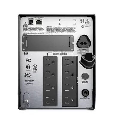 APC by Schneider Electric UPS - Line-Interactive - 120 V - 1000WATT - 1440VA - USB - Input NE, image 6