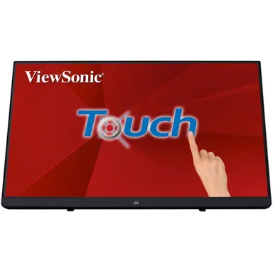 ViewSonic 22 Full HD 1080P 10 Point Touch Monitor, Frameless Superclear IPS Technology Wit