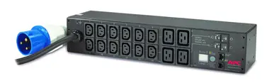 APC by Schneider Electric Rack PDU, Metered, 2U, 32A, 230V, (12) C13 & (4) C19