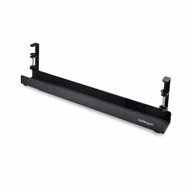 StarTech.com Under Desk Cable Management Tray, Length Adjustable Cable Organizer, Clamp-on, image 4