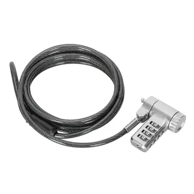Targus Defcon Ultimate Universal Serialized Combination Lock, Bulk Silver, image 7