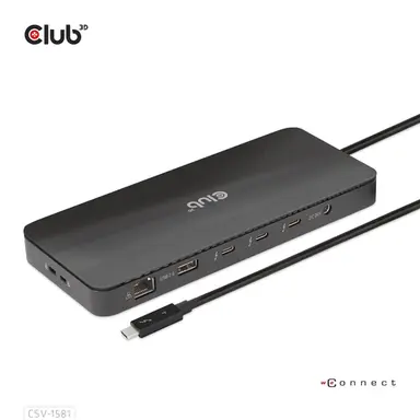 Club 3D B.V Thuderbolt 4 Certified 11 in 1, image 4