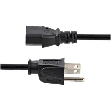 StarTech.com 10 ft (3M) Universal Power Cord W/ NEMA 5-15P and IEC 60320 C13 Connectors; 125V, image 7