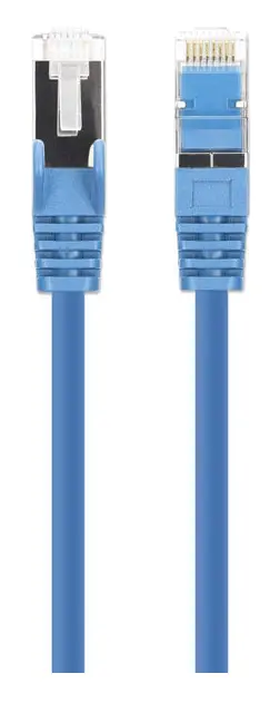 Intellinet CAT8.1 U/FTP Slim Network Patch Cable, 0.5 FT., Blue, 10-Pack, image 6
