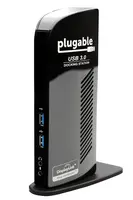 Plugable Technologies USB 3.0 Universal Laptop Docking Station Dual Monitor for Windows and Mac, image 3
