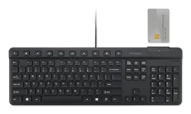 Kensington Computer Simple Solutions Wired Keyboard with Smart Card Reader (Cac), image 8