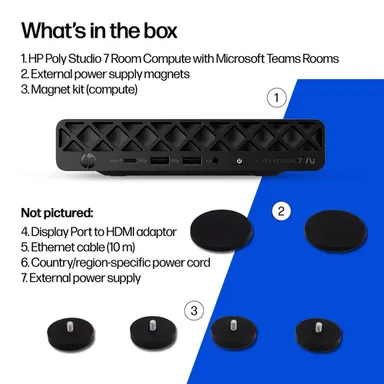 HP Poly Studio 7 AI U7 366H 32GB/256GB PC Intel Core ULTRA7 366H 256GB SSD 32 GB, image 6