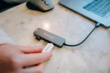 Verbatim Americas USB-C Essentials Multiport Hub - 4-Ports, image 8