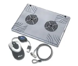 Targus Chill MAT;NOTEBOOK Optical Mouse with Retractable USB CABLE;DEFCON Combo LOCK;R