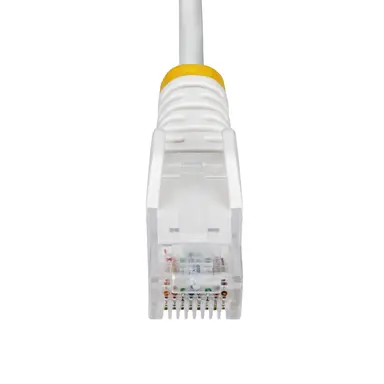 StarTech.com 1 ft White Slim Cat6 Ethernet Cable, Snagless, 100W PoE, UTP, LSZH, 28AWG Bare, image 8