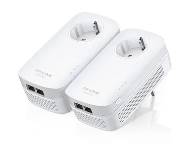 Omada Networks by TP Link AV2000 2-Port Gigabit Passthrough Powerline Starterkit, 2000MBPSPOWERLINEDATARATE, image 6
