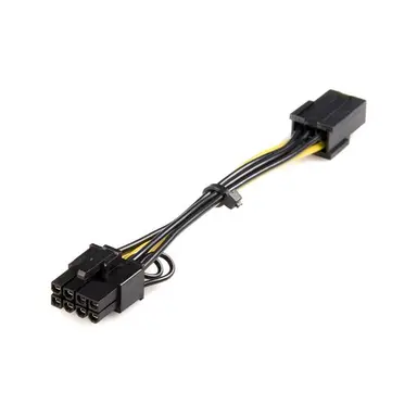 StarTech.com This PCI Express 6 Pin to 8 Pin Power Adapter Cable Lets You Connect a Standard