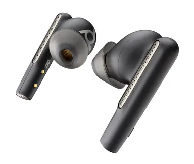 HP Poly Voyager Free 60/60+ Microsoft Teams Certified Black Earbuds (2 Pieces)