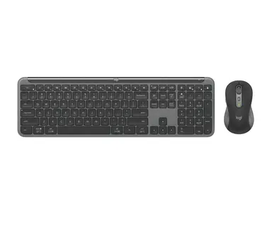 Logitech Signature Slim Wireless Keyboard and Mouse Combo MK955 - Graphite - US, image 6