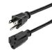 StarTech.com 15 ft (4.5 m) Heavy Duty Extension Cord, NEMA 5 15P to NEMA 5 15R Extension Cord, image 5