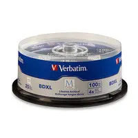 Verbatim Americas M Disc BDXL 100GB 6X with Branded Surface - 25PK Spindle, image 6