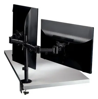 3M Display Materials And Syste The 3M Dual Monitor Mount Frees up Valuable Desk Space And Bring Your Monitor to, image 5