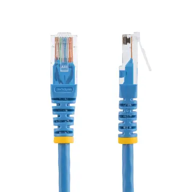 StarTech.com 8 ft Blue Molded Cat5e UTP Patch Cable, image 6