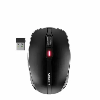 Cherry Americas Bluetooth or Wireless 2.4 GHz, AES-128 Bit Encryption, Adjustable DPI, Rechargea, image 4