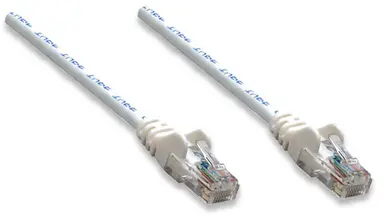 Intellinet Patch Cable Cat 5E UTP White 0.5 ft Snagless Boot, image 5