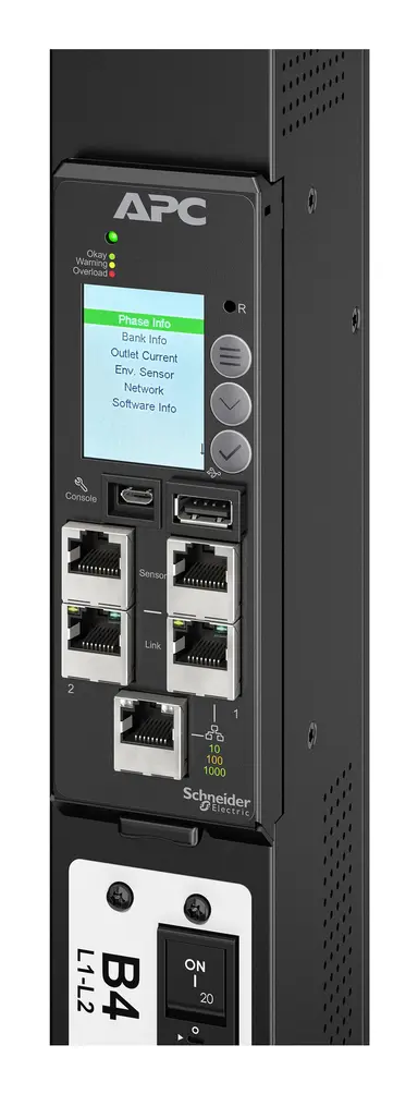 APC by Schneider Electric APC Netshelter Rack PDU Advanced, Switched, 7.4KW, 1PH, 230V, 32A, 332P6, 40 Out, image 7