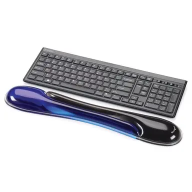 Kensington Computer Duo Gel Wave Keyboard Wrist Rest Blue, image 8