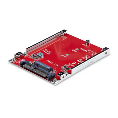 StarTech.com M.2 to U.3 Adapter for M.2 NVMe SSDS, PCIe M.2 Drive to 2.5 in U.3