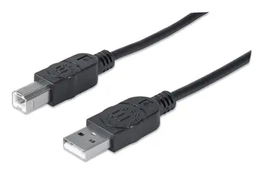 Manhattan - Strategic Manhattan HI-Speed USB Device Cable a Male / B Male, 1.8 M (6 FT.), Black