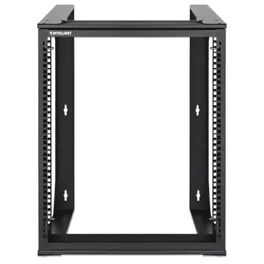 Intellinet 19 In. Wall Mount 2-Post Open Frame Network Rack, 12U, image 7
