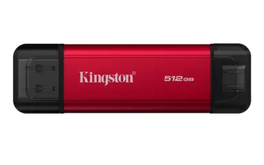 Kingston 512GB Dual USB-a/C Portable SSD, up to 1050MB/S USB 3.2 Gen 2, image 4