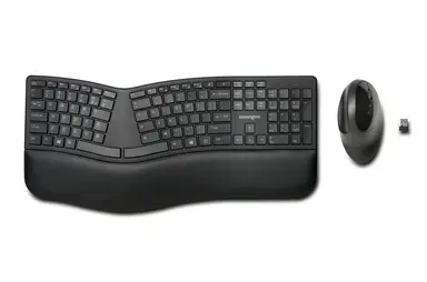 Kensington Computer Pro Fit Ergo Wireless Keyboard and Mouse, image 7