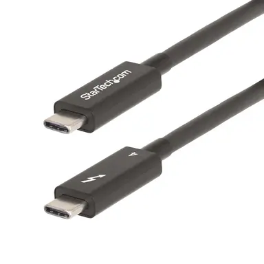 StarTech.com 6 ft (2M) Active Thunderbolt 4 Cable - 40GBPS - 100W PD - 8K Video - Certified TH