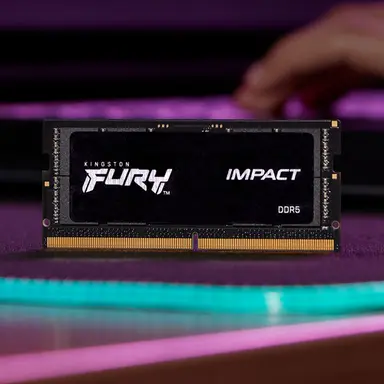 Kingston 16GB 6400MT/S DDR5 CL38 SODIMM Fury Impact XMP, image 7
