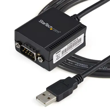 StarTech.com 1-Port Ftdi USB to Serial RS232 Adapter Cable with Com Retention - TAA, image 8