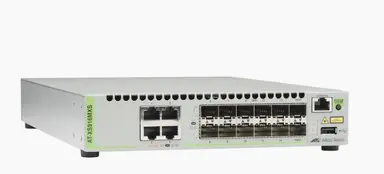 Allied Telesis 16-Port Stackable 10 Gigabit Switch, with 12 X SFP+, and 4 X 100/1000/10G Base-T