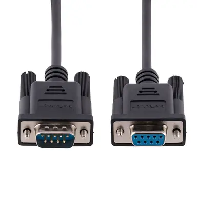 StarTech.com 3M RS232 Serial Null Modem DB9 Male to Female Cable; 28 AWG Tinned Wires with AL, image 8