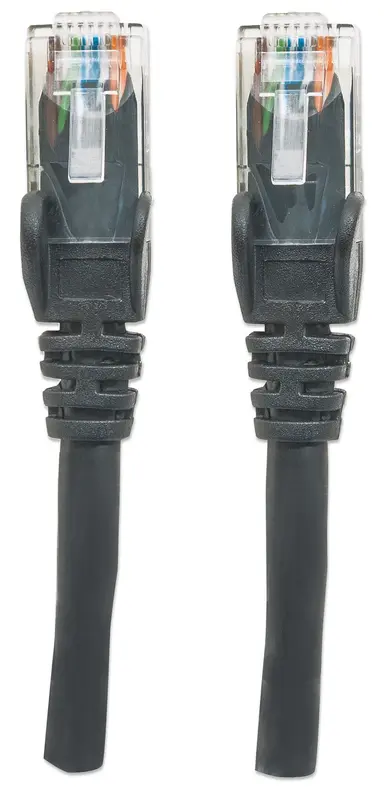 Intellinet 5 FT Black Cat6 Snagless Patch Cable, image 8
