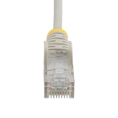 StarTech.com 15 ft Gray Slim Cat6 Ethernet Cable, Snagless, 100W PoE, UTP, LSZH, 28AWG Bare, image 8