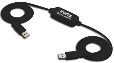 Plugable Technologies USB 2.0 Transfer Cable, Unlimited Use, Transfer Data Between 2 Windows PC'S, Com, image 4