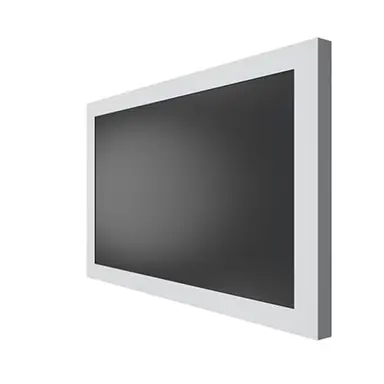 Chief Manufacturing Landscape On-Wall Kiosk White 43