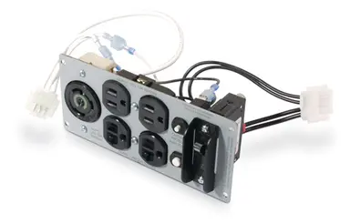 APC BY Schneider Electric APC Backplate Kit - Power Panel - Nema 5-15 Nema 5-20 Nema L5-30 (F)