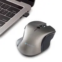 Verbatim Americas USB-C Wireless Blue LED Mouse, image 6