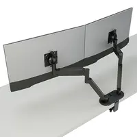 Chief Manufacturing Dual Dynamic Monitor Arm Black, image 3