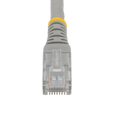 StarTech.com 15 ft Gray Cat6 Ethernet Cable Delivers Multi Gigabit 1/2.5/5GBPS & 10GBPS up, image 8